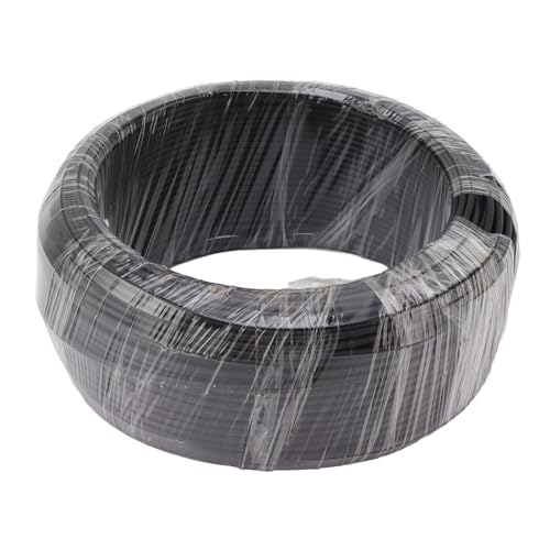 FOSA Bonsai Wire Aluminum, Flexible Training Wire for Shaping Bonsai Trees Garden Horticulture Black 4.0mm 500g - size: 4.0mm