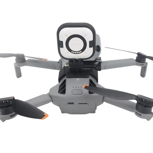 Drone Action Camera Mounting Holder for DJI Mini 5 Pro, Drone Gimbal Upper Expansion Bracket with 1/4 Screw Tripod Mount Adapter for Mini 5 Pro Accessories