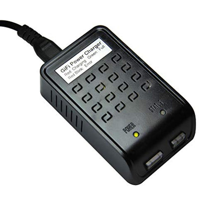 MaximalPower Drone Balance Charger with Adapter Converter for Parrot AR 1.0 & 2.0 2000-23000mAh Drone Batteries