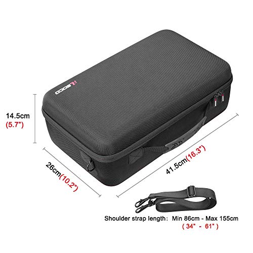 RLSOCO Carrying Case for DJI Air 2/2S/Mavic 2 Pro & DJI RC Pro/Smart Controller/Stock Controller - Fits Accessories:Controller,Drone Body,Batteries,Charger,Charging Hub,Propellers (Case Only)