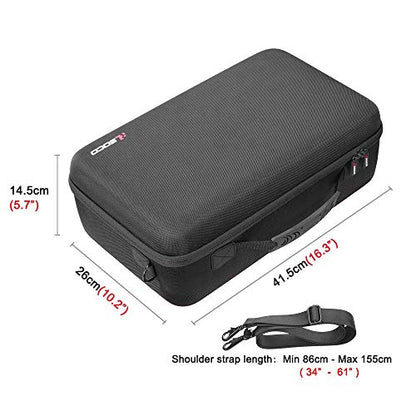 RLSOCO Carrying Case for DJI Air 2/2S/Mavic 2 Pro & DJI RC Pro/Smart Controller/Stock Controller - Fits Accessories:Controller,Drone Body,Batteries,Charger,Charging Hub,Propellers (Case Only)