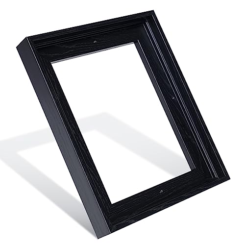 2 Pack 8x10 Canvas Floater Frame,0.9" Deep Canvas Frame,Black - color: Black, size: 8"x10"