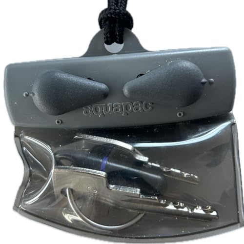 Aquapac Keymaster Micro – Waterproof Stash Case for Keys, Cards & Cash - color: Grey, size: Keymaster Micro