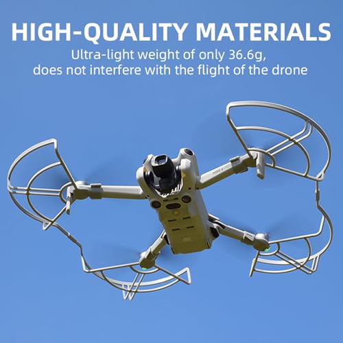 Propeller Guard Circle for DJI MINI 4 Pro Drone Propellers Anti-Collision Bumper Blade Protection Shield Cover