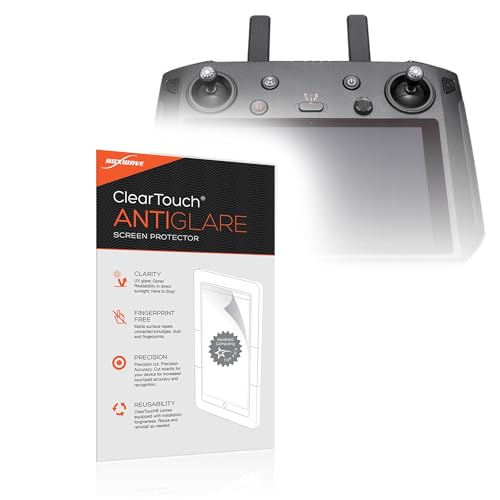 BoxWave Screen Protector Compatible with DJI Smart Controller - ClearTouch Anti-Glare (2-Pack), Anti-Fingerprint Matte Film Skin