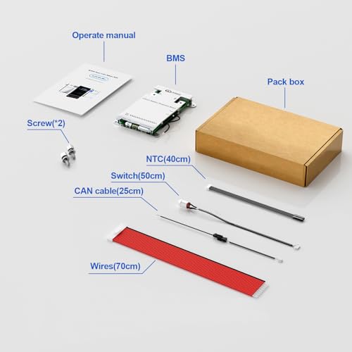 JKBMS JK-B1A8S10P-HC 4S-8S 100A Smart BMS with 1A Active Balance - size: JK-B1A8S10P-HC