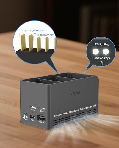 LKTOP 100W Parallel Charging Hub for DJI Mini 5 Pro Battery - size: For Mini 5 Pro, style: Hub