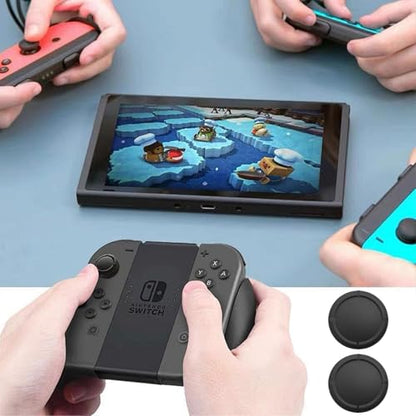 8Pcs, Replacement Joystick Covers for Nintendo Switch/Oled/Lite, Black - color: 8PCS Black