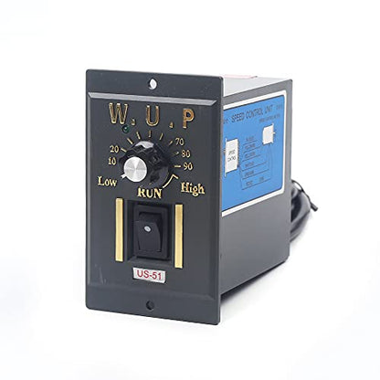 0-135RPM 120W 10K Variable Speed AC Gear Reduction Motor with Controller - color: 120W 10K