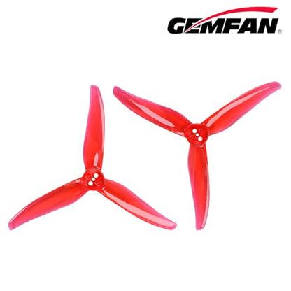 Gemfan Hurricane 4023 3-Blade Props with 1.5mm for 1505-3600 Brushless Motor RC Drone FPV Racing Toothpick 16pcs 8CW 8CCW
