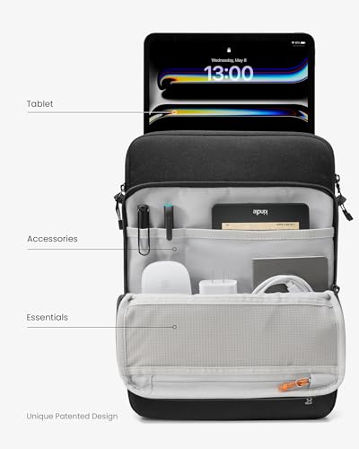 tomtoc DefenderACE 360 Protection 13 Inch iPad Case Sleeve Bag - size: 12.9-13 inch for iPad Pro & Air