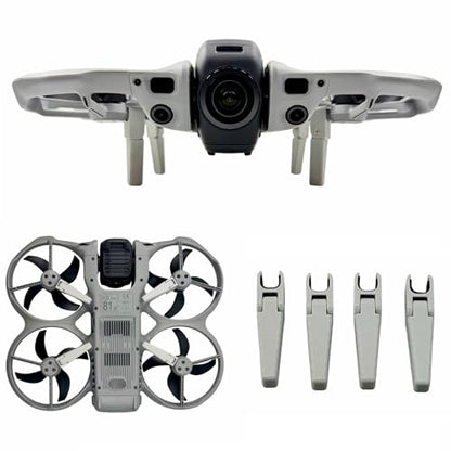 Foldable Extension Landing Gear for DJI AVATA 360, Legs Extender Stand Quick Release Bracket Increased Height Up to 2 cm, Feet Kickstand for Avata 360 Drone Landing Protection Accessories