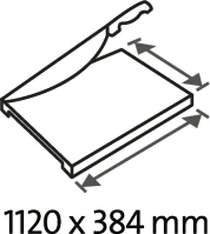 Dahle 446 Premium Rotary Trimmer, 36" Cut Length, 25 Sheet Capacity, Self-Sharpening, Automatic Clamp, German Engineered Paper Cutter - size: 36" Cut Length