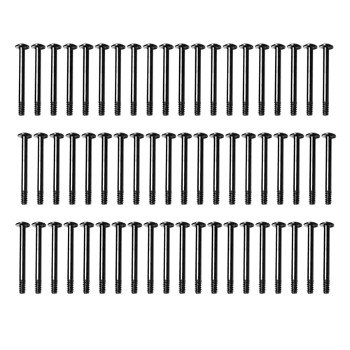 Fan Mounting Screw,32x35mm,Black,60pcs - size: 32x35mm