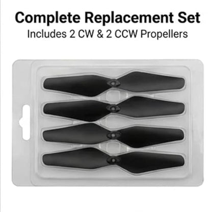 Drone Propellers Set, 58-121mm Mini Brushless Blades, Suitable for Assembling Various Drone Accessories (Medium Folding Fan Blade) - style: Medium folding fan blade