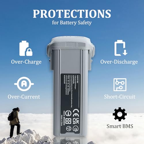 Air 3S Battery for DJI, 4241mAh-14.76V Intelligent Flight Battery for DJI Air 3 Series Drone Replacement