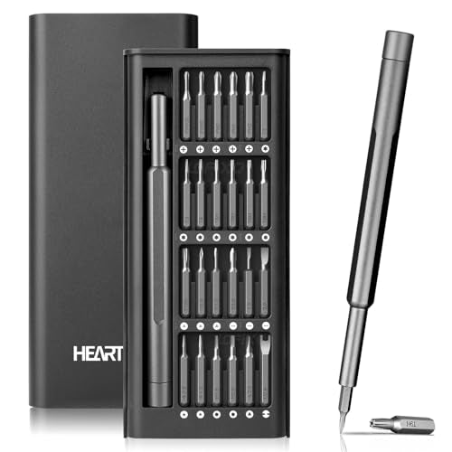 Precision Screwdriver Set,Eyeglass Repair kit,Magnetic Screwdrivers Torx,Pentalobe,Triwing Flathead,Phillips All in One Tools Set for iPhone/ps4/Switch,Camera,Phone Screen,Watch,Mac - size: 25IN1