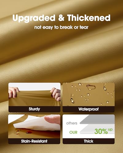 Pureegg Plastic Table Cloth Disposable 6 Pack, 54 x 108 Inch, Gold - color: Gold, size: 54" X 108" Rectangle