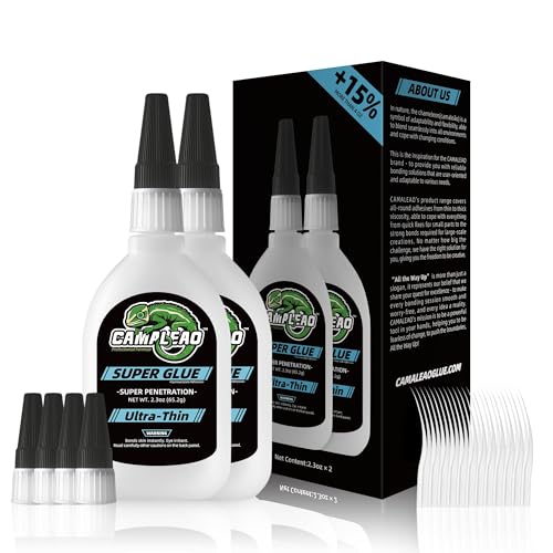 Ultra-Thin Super Glue Liquid Kit 4.6 oz - size: 4 oz., style: ULTRA-THIN VISCOSITY