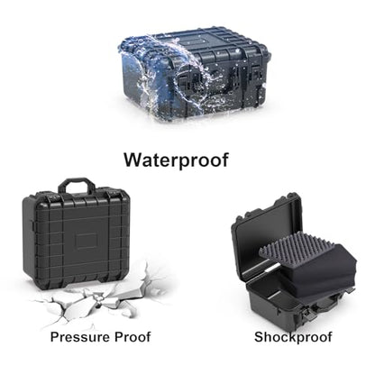 Ant Mag Waterproof Hard Case 14.8x12x7.2 - style: 14.8*12*6.1in/17.7liter