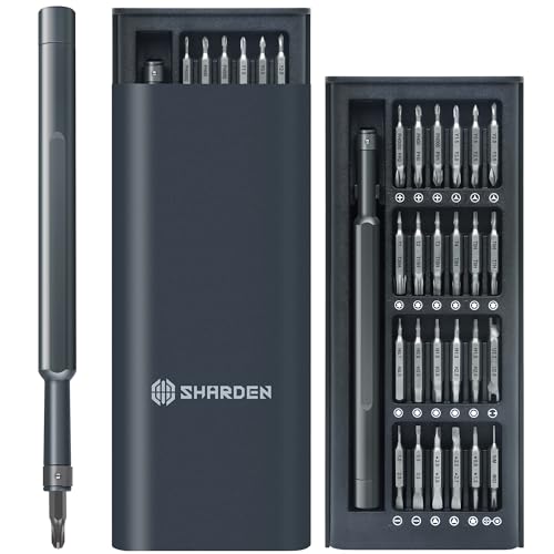 SHARDEN Precision Screwdriver Set for Electronic Repair 49 in 1 - color: 49 in 1 Grey