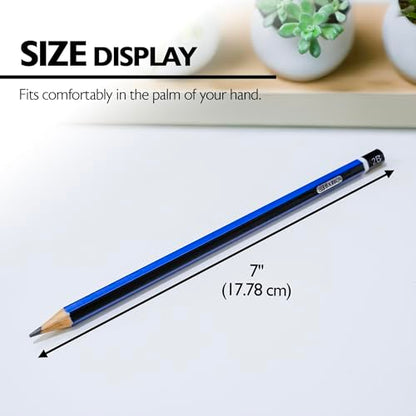 BAZIC PRODUCTS Drawing Sketching Pencils, 8B to HB Graphite, 24-Box - size: 1 Count (Pack of 24)
