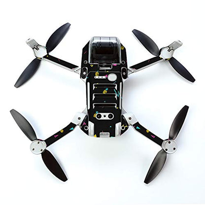 MightySkins Skin for DJI Mavic Mini Portable Drone Quadcopter - Magic Pineapple | Protective, Durable, and Unique Vinyl Decal wrap cover | Easy To Apply, Remove, and Change Styles | Made in the USA (DJMAVMIN-Magic Pineapple) - color: Magic Pineapple