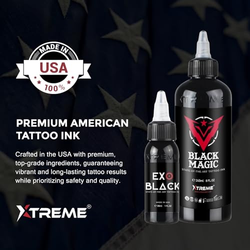 Xtreme Shading Solution, Achieve Seamless Transitions and Stunning Shading Effects with Our Versatile Tattoo Ink Enhancer, Elevate Tattoo Artistry (1 oz)