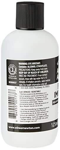 Winsor & Newton Professional Acrylic Medium, Flow Improver, 125ml - color: Flow Improver, style: 125ml (4.2-oz)