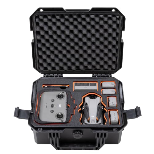 Eylar 13.8" Intact Series Compact Hard Drone Case, Lightweight and Durable Stacker Design with Pre-Cut EVA Foam Insert for DJI 5 Pro Drone & Accessories