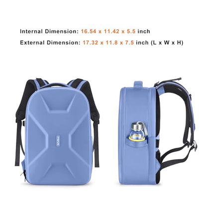 MOSISO Camera Backpack, DSLR/SLR/Mirrorless Photography Camera Bag - color: Slate Blue