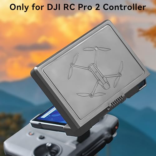 RC Pro 2 Controller Sun Hood - Screen Protector Sunshade Cover Remote Control Accessories for DJI Mavic 4 Pro/Mini 4 Pro/Air 3/Air 3S Drone