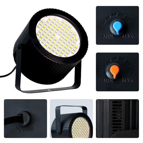 ENUOLI LED Strobe Light 88 Super Bright LED Light Flashing Lights(88 LEDs) - style: 88LED White