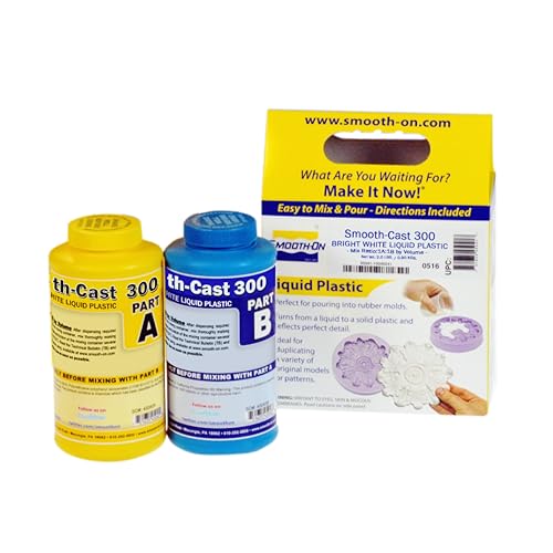 Complete Mold Making & Casting Kit – Includes Mold Star 30 Platinum Silicone Rubber, Ease Release 200 Spray, and Smooth-Cast™ 300 Resin