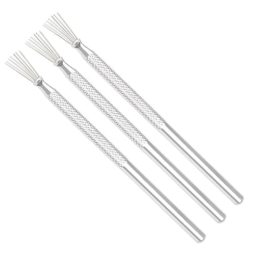 3 PCS Clay Needle Tools Sculpting Ceramics Pottery Carving Tools for Model Clay Supplies, Ceramic & Pottery Tools Sculpture Feather Pin 5.5 Long Feather Wire Texture Tool, LXLVOUEG