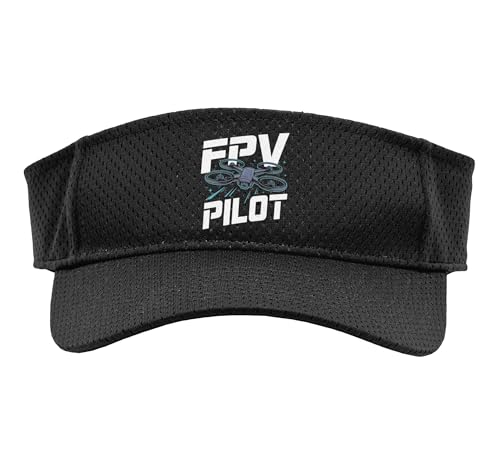 FPV Pilot Drone Racing Quadcopter RC Freestyle Sport Sun Visor - color: Black
