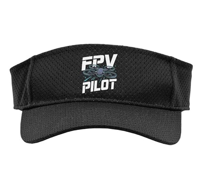 FPV Pilot Drone Racing Quadcopter RC Freestyle Sport Sun Visor - color: Black
