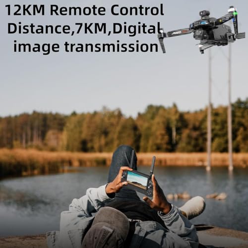 AE60 Ultra Drone with Camera for Adults, 3 Batteries,Carbon Fiber,