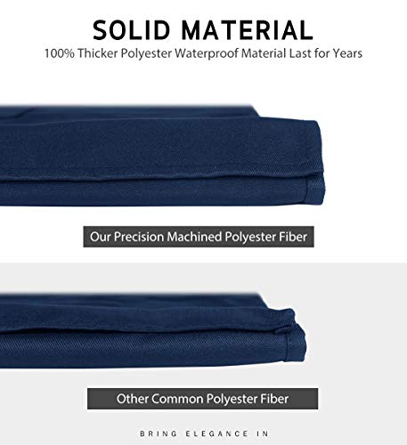 Syntus Apron for Men Women, Adjustable Cooking Kitchen Apron with 2 Pockets - color: Blue Dark, style: 2 Polyester Blend