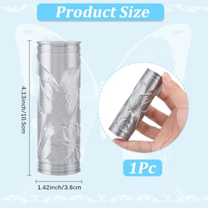 CRASPIRE Pottery Texture Rollers Clay Embossing Roller Bird Pattern Gray Plastic Polymer Like Textured Modeling Shaping Hand Stamps Ceramic Tools for Jewelry Making Earrings DIY Art Craft Beginners - style: Bird