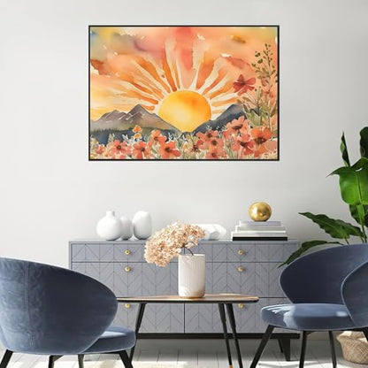 Sunrise Diamond Art Kits for Adult Diamond Painting Kit for Beginner - color: DP02592