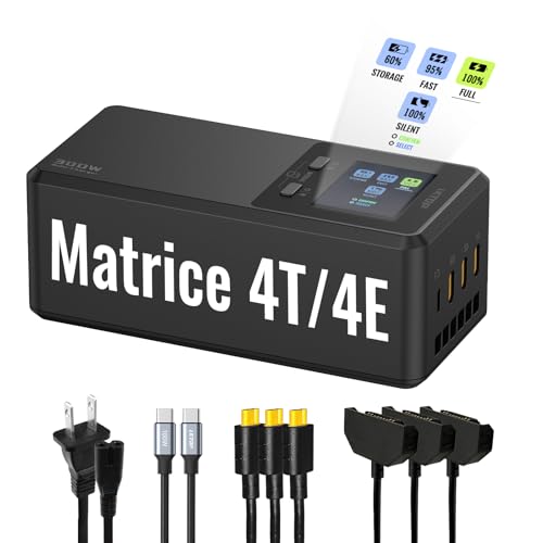 LKTOP Matrice 4T/4E 300W Parallel Charging Hub for DJI Matrice 4 Series