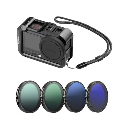 SmallRig Cage & ND Filter Kit for DJI Osmo Action 6-6374 - style: Advanced Cage+Filter Kit