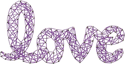 String Art: Turn string and pins into works of art - size: Medium