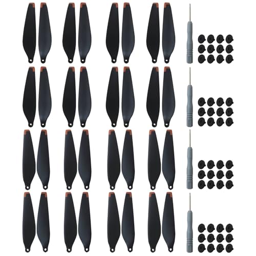 Updated 32x Propellers for D JJI Mini 4 Pro & Mini 3 Pro, Replacement Low-Noise and Quick-Release Blades Props Wings for Mini 4 Pro Mini 3 Pro Drone Accessories - NOT for Mini 3