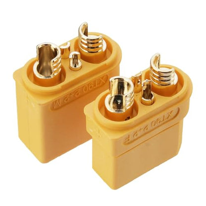 ELFCULB 5 Pairs Amass XT90H 2+2 Connectors for Robotics and RC Models - size: XT90H(2+2)