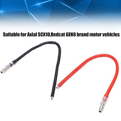 10PCS RC Motor Cable Car 16AWG Silicone Wire RC Metal Connector