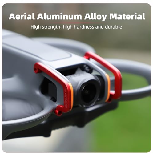 BTG Gimbal Protector Gimbal Bumper for DJI Avata 2 Drone Accessories Parts Gimbal Guard (Red)