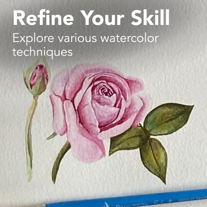Canson XL Series Watercolor Textured Paper Pad for Paint, Pencil, Ink, Charcoal, Pastel, and Acrylic, Fold Over, 140 Pound,, 11” x 15”, 2 Pack, Fold-over Cover, 30 Sheets - size: 11x15 (Pack of 2)