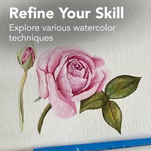 Canson XL Watercolor Pad, 140lb, Wire Bound, 36 Sheets, 9 by 12 Inches - size: 9x12